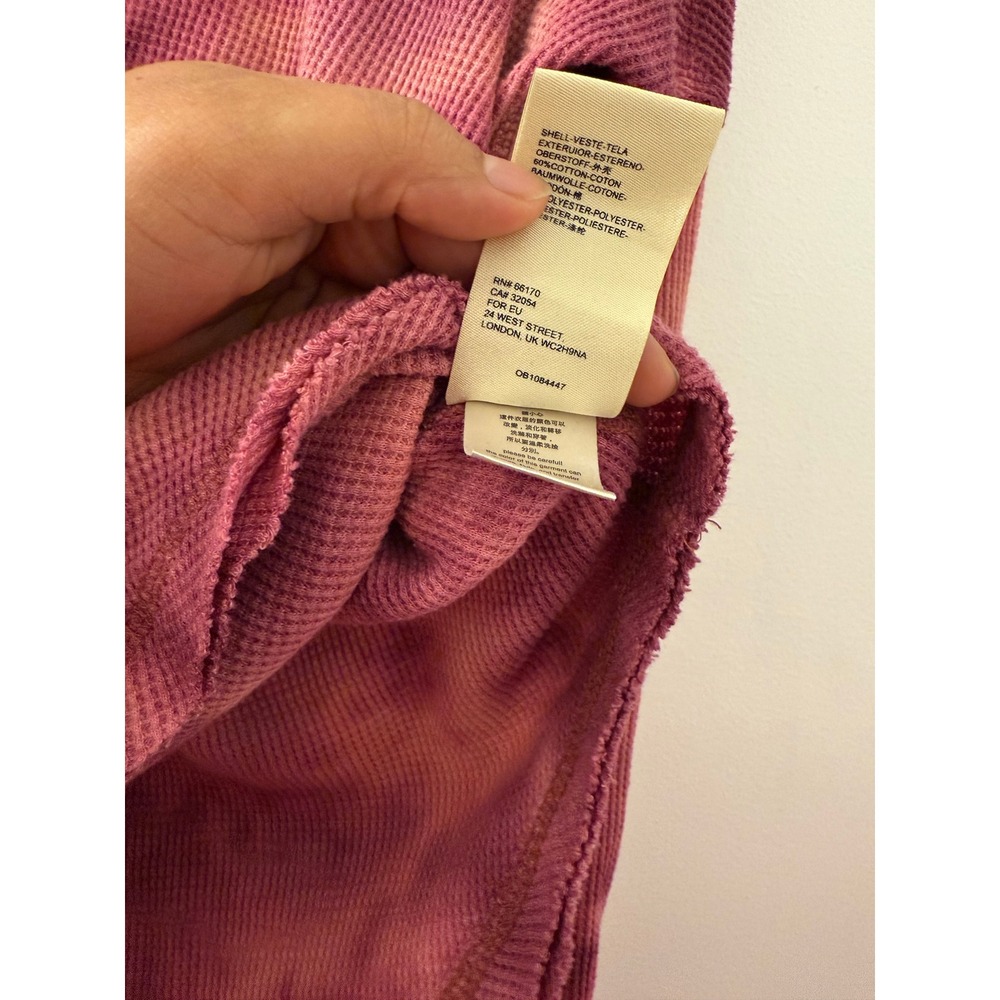 Anthropologie Maeve Berry Tie Dye Maeve Ainsley Thermal Turtleneck Size XS - Picture 6 of 6